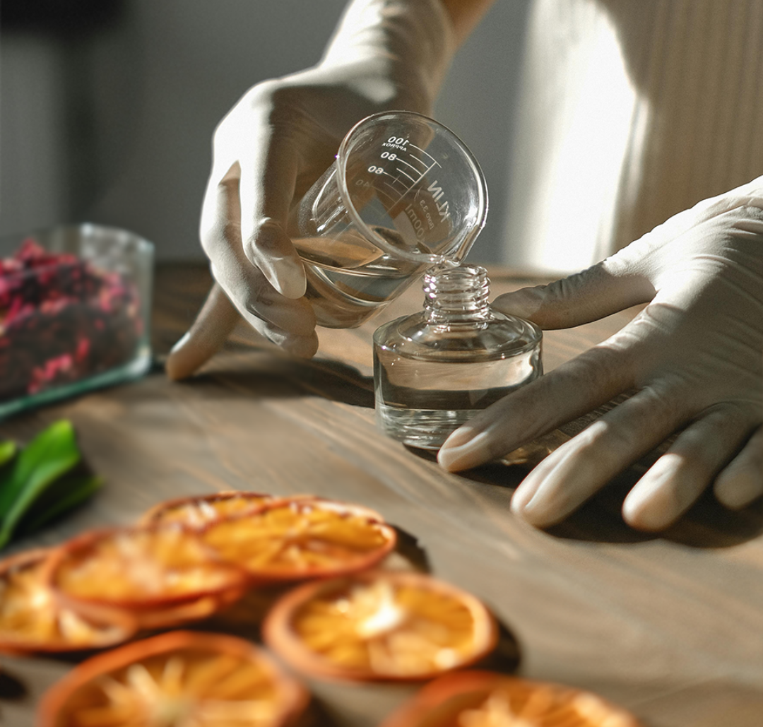 Biotecnologia com extratos para cabelo, extrato de citricos, extrato de hibisco, extrato de cha verde, extração de ativos